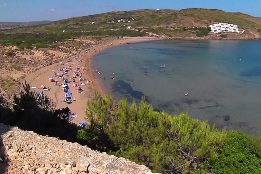 Menorca Chalet primera línea en Cala Tirant