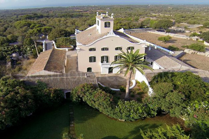 Una de las finca más lujosas y distinguidas de Menorca.