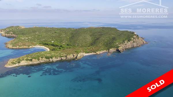 Se vende isla en Menorca