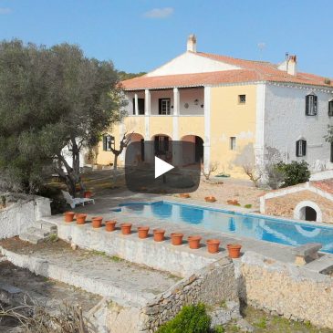 Gran finca rustica menorquina con casa de época