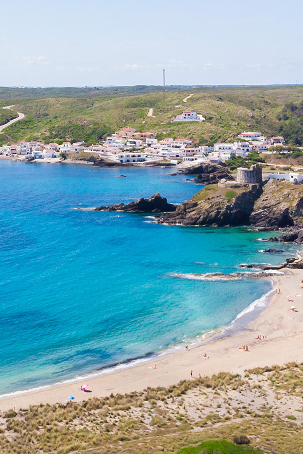 Cala Mesquida in Menorca, near Mahón