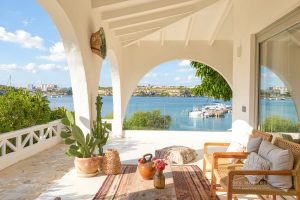 Seaside houses in Menorca